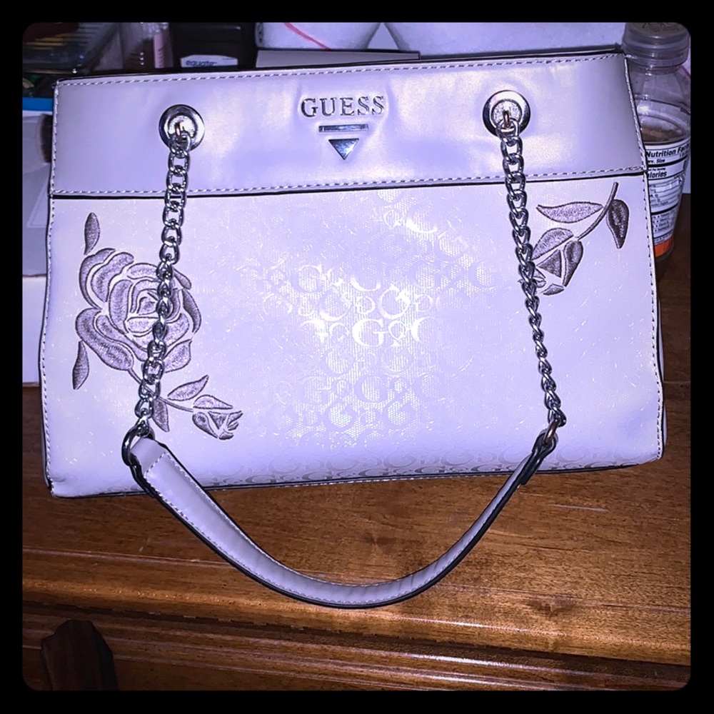 Grey Guess purse